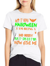 This Halloween Tired Moody Art Director Candy Lightweight Cotton T-Shirt – Daily Comfort Graphic Shirt