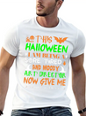 This Halloween Tired Moody Art Director Candy Lightweight Cotton T-Shirt – Daily Comfort Graphic Shirt