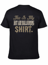 This Is My Hot Air Ballooning Shirt Lightweight Cotton T-Shirt – Daily Comfort Graphic Shirt