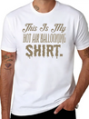This Is My Hot Air Ballooning Shirt Lightweight Cotton T-Shirt – Daily Comfort Graphic Shirt