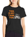 This Is My Tank Top Lightweight Cotton T-Shirt – Daily Comfort Graphic Shirt