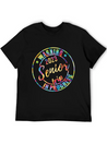 Tie Dye Warning Senior Trip In Progress Vacation Lightweight Cotton T-Shirt – Daily Comfort Graphic Shirt