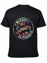 Tie Dye Warning Senior Trip In Progress Vacation Lightweight Cotton T-Shirt – Daily Comfort Graphic Shirt