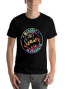 Tie Dye Warning Senior Trip In Progress Vacation Lightweight Cotton T-Shirt – Daily Comfort Graphic Shirt
