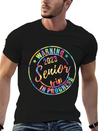 Tie Dye Warning Senior Trip In Progress Vacation Lightweight Cotton T-Shirt – Daily Comfort Graphic Shirt