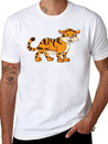 Tiger Lightweight Cotton T-Shirt – Daily Comfort Graphic Shirt