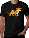 Tiger Lightweight Cotton T-Shirt – Daily Comfort Graphic Shirt