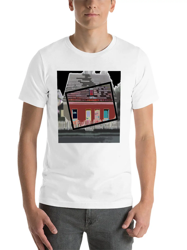 Tiny House Lightweight Cotton T-Shirt – Daily Comfort Graphic Shirt