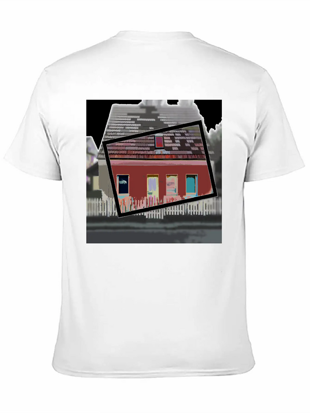 Tiny House Lightweight Cotton T-Shirt – Daily Comfort Graphic Shirt