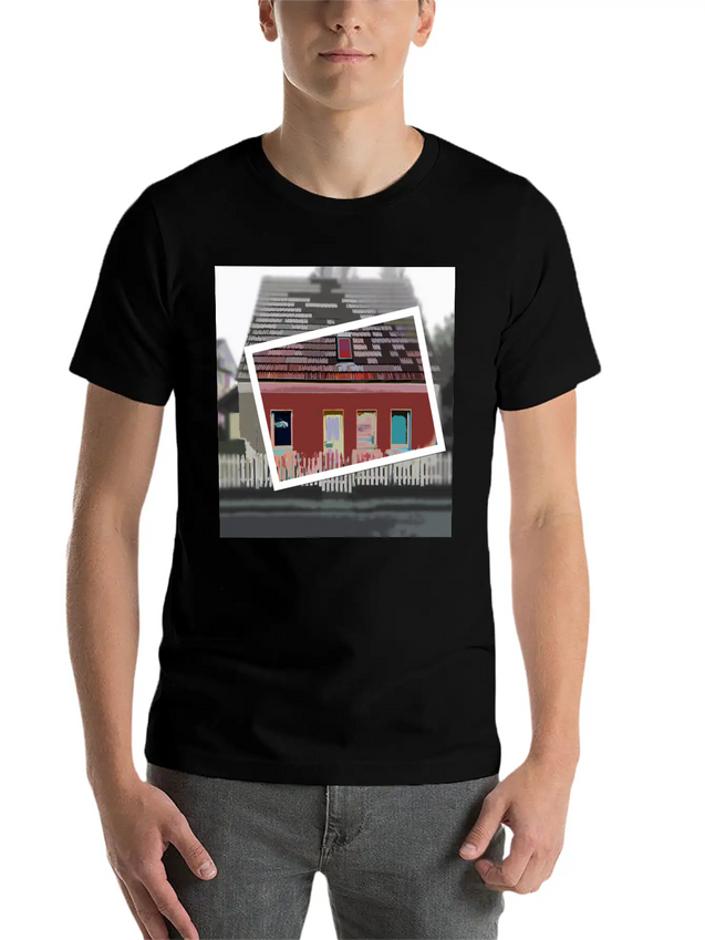 Tiny House Lightweight Cotton T-Shirt – Daily Comfort Graphic Shirt
