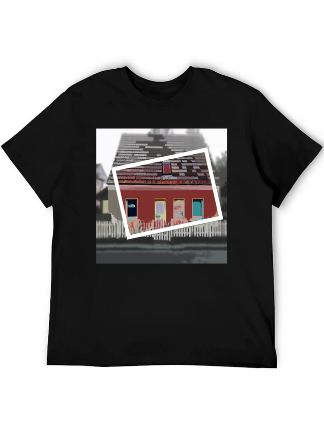 Tiny House Lightweight Cotton T-Shirt – Daily Comfort Graphic Shirt