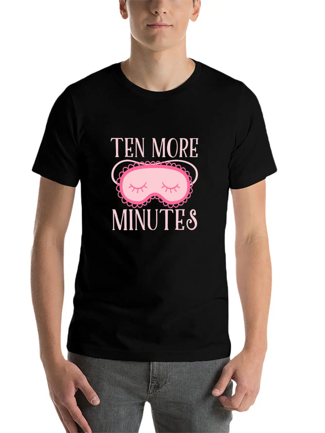 Tired Mom Bed Sleep Lover Sleeping Mother Lightweight Cotton T-Shirt – Daily Comfort Graphic Shirt