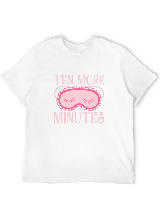 Tired Mom Bed Sleep Lover Sleeping Mother Lightweight Cotton T-Shirt – Daily Comfort Graphic Shirt