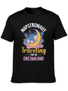 Tired Sleep Design Sleeping Lightweight Cotton T-Shirt – Daily Comfort Graphic Shirt