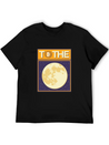 To The Moon Lightweight Cotton T-Shirt – Daily Comfort Graphic Shirt