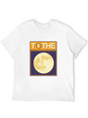 To The Moon Lightweight Cotton T-Shirt – Daily Comfort Graphic Shirt