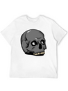 Toothie Skull Lightweight Cotton T-Shirt – Daily Comfort Graphic Shirt