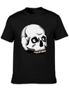 Toothie Skull Lightweight Cotton T-Shirt – Daily Comfort Graphic Shirt