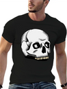 Toothie Skull Lightweight Cotton T-Shirt – Daily Comfort Graphic Shirt