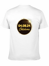 Total Solar Eclipse Path Of Totality Oklahoma Lightweight Cotton T-Shirt – Daily Comfort Graphic Shirt