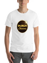Total Solar Eclipse Path Of Totality Oklahoma Lightweight Cotton T-Shirt – Daily Comfort Graphic Shirt