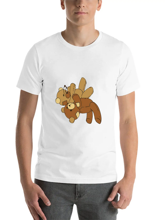 Toy Bear Hug Lightweight Cotton T-Shirt – Daily Comfort Graphic Shirt