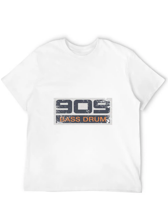 TR-909 Retro Vintage Electronic Bass Drum Lightweight Cotton T-Shirt – Daily Comfort Graphic Shirt