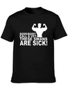 Train Gym Lightweight Cotton T-Shirt – Daily Comfort Graphic Shirt