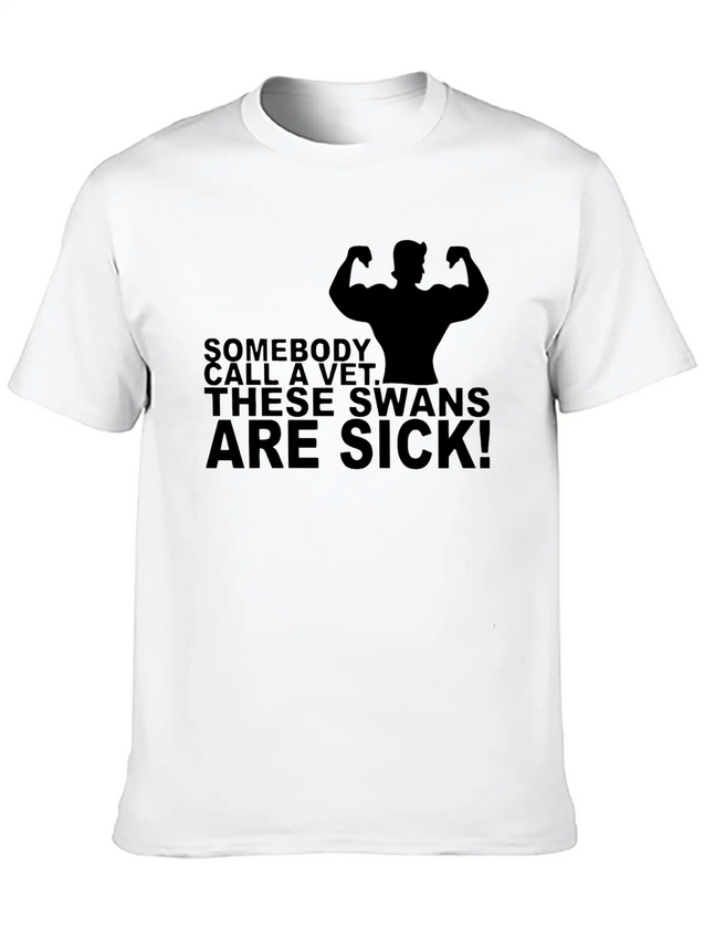 Train Gym Lightweight Cotton T-Shirt – Daily Comfort Graphic Shirt