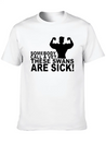 Train Gym Lightweight Cotton T-Shirt – Daily Comfort Graphic Shirt