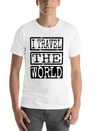 Travel - I Travel The World Lightweight Cotton T-Shirt – Daily Comfort Graphic Shirt