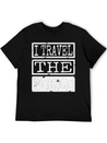 Travel - I Travel The World Lightweight Cotton T-Shirt – Daily Comfort Graphic Shirt