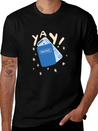 Travel Lightweight Cotton T-Shirt – Daily Comfort Graphic Shirt