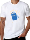 Travel Lightweight Cotton T-Shirt – Daily Comfort Graphic Shirt