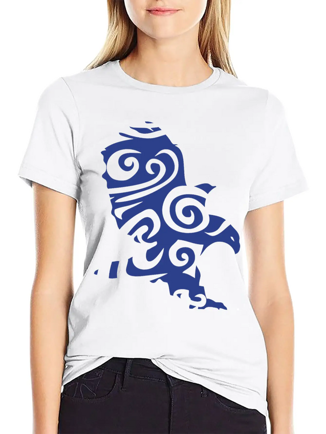 Tribal Eagle Wild Animal Designs Lightweight Cotton T-Shirt – Daily Comfort Graphic Shirt