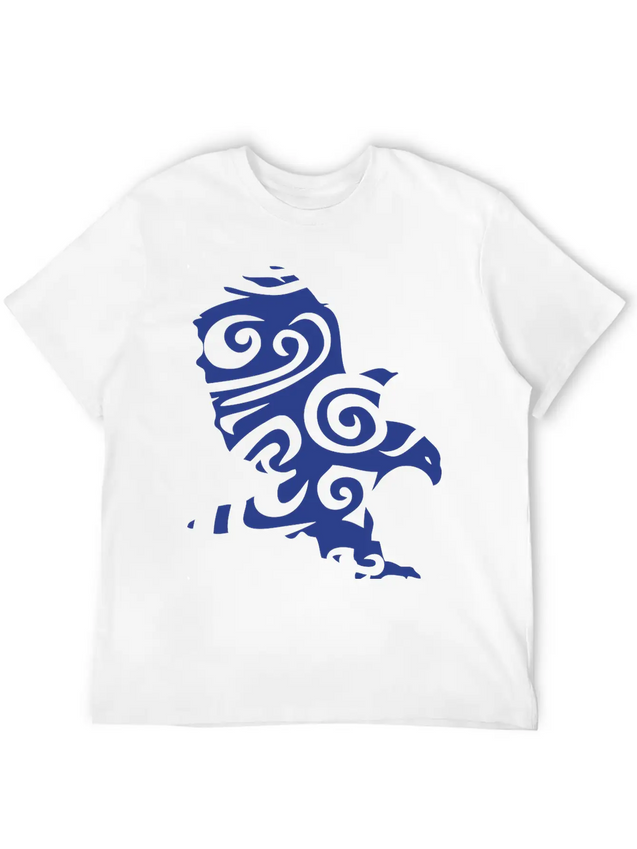 Tribal Eagle Wild Animal Designs Lightweight Cotton T-Shirt – Daily Comfort Graphic Shirt
