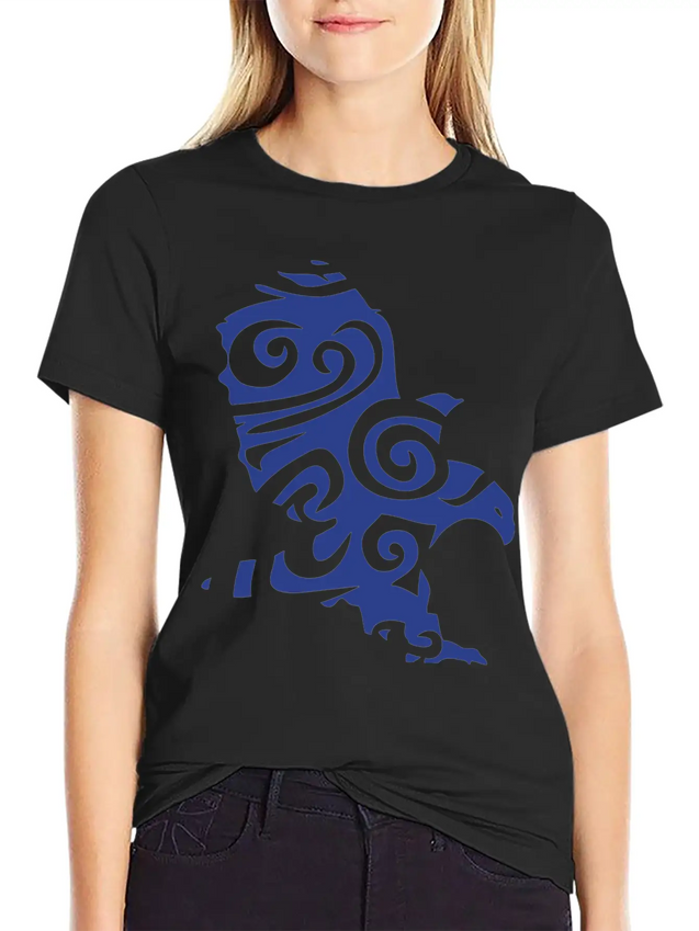 Tribal Eagle Wild Animal Designs Lightweight Cotton T-Shirt – Daily Comfort Graphic Shirt