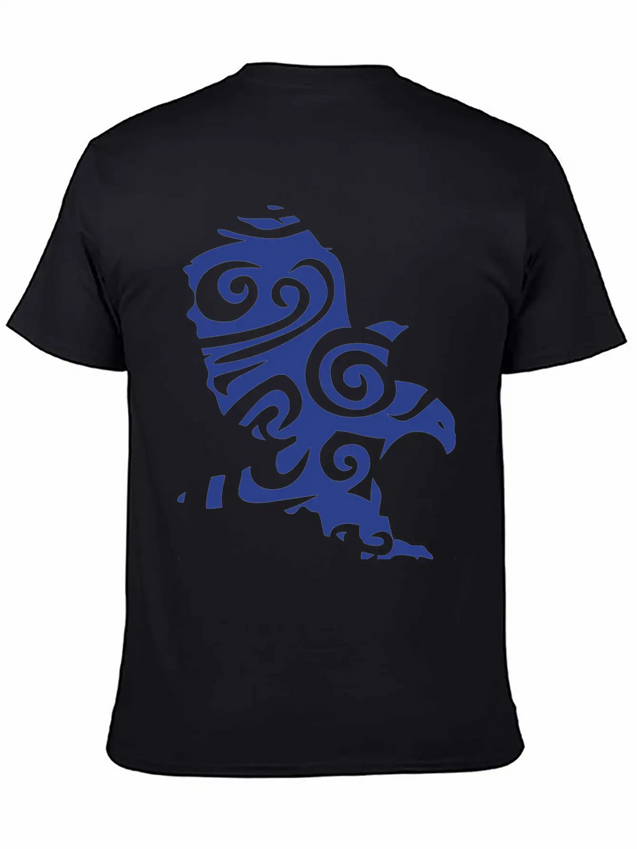 Tribal Eagle Wild Animal Designs Lightweight Cotton T-Shirt – Daily Comfort Graphic Shirt