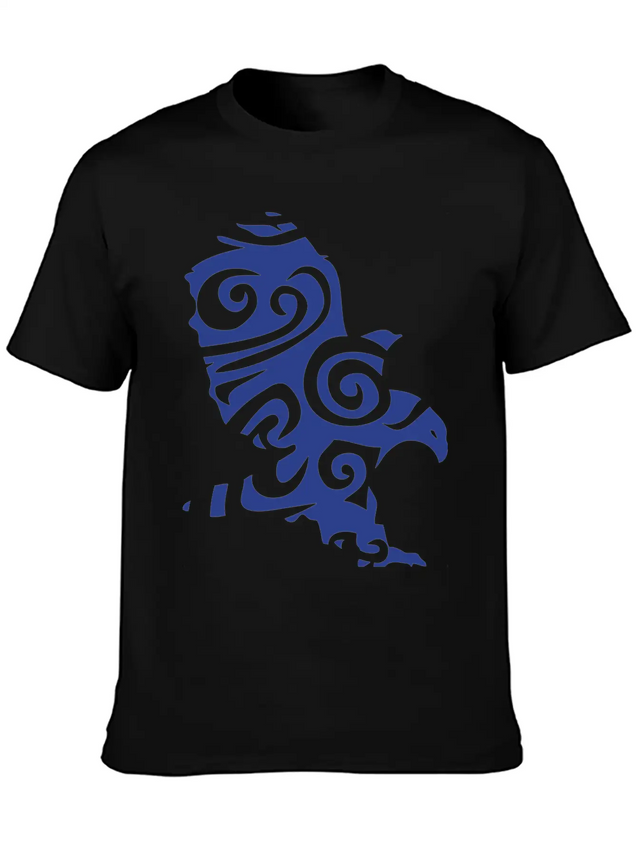 Tribal Eagle Wild Animal Designs Lightweight Cotton T-Shirt – Daily Comfort Graphic Shirt
