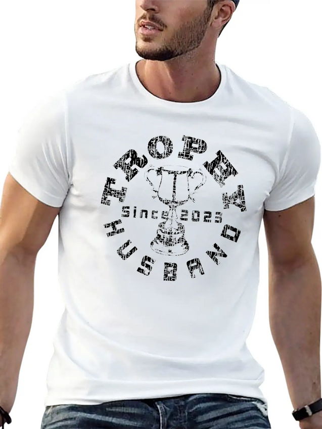 Trophy Husband 2023 Lightweight Cotton T-Shirt – Daily Comfort Graphic Shirt