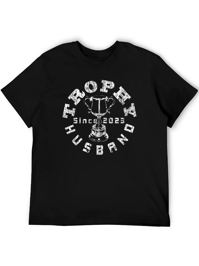 Trophy Husband 2023 Lightweight Cotton T-Shirt – Daily Comfort Graphic Shirt