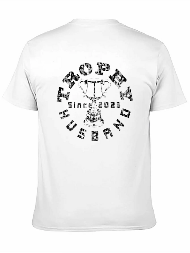 Trophy Husband 2023 Lightweight Cotton T-Shirt – Daily Comfort Graphic Shirt
