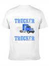 Truck Driver Everybody Is A Trucker Lightweight Cotton T-Shirt – Daily Comfort Graphic Shirt