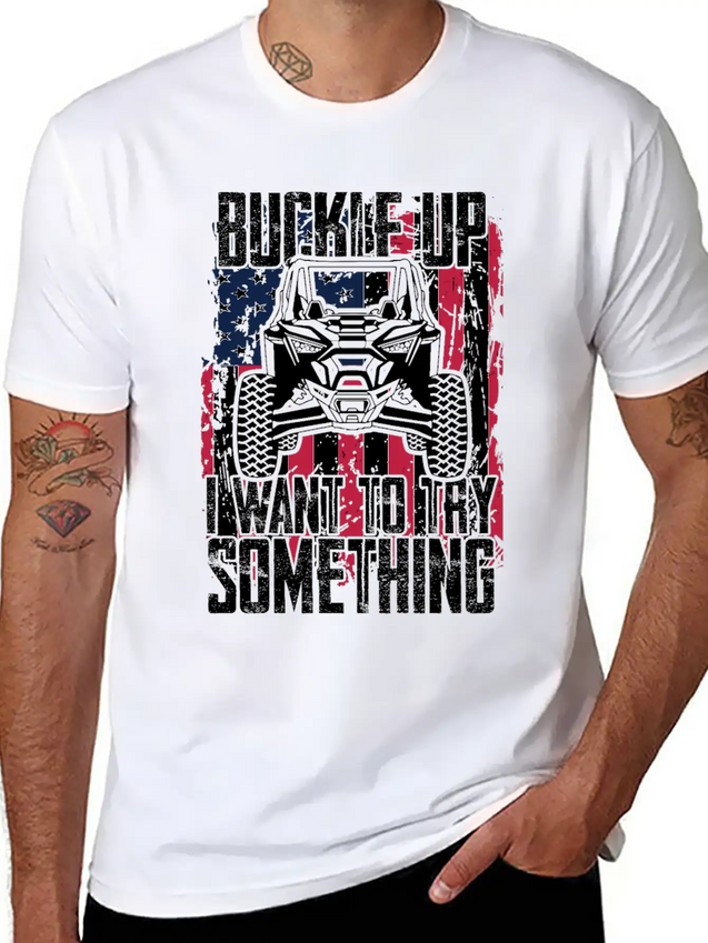 Truck Racer Lifestyle Monster Off Road Racing Gift Lightweight Cotton T-Shirt – Daily Comfort Graphic Shirt