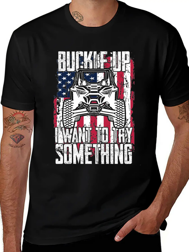 Truck Racer Lifestyle Monster Off Road Racing Gift Lightweight Cotton T-Shirt – Daily Comfort Graphic Shirt