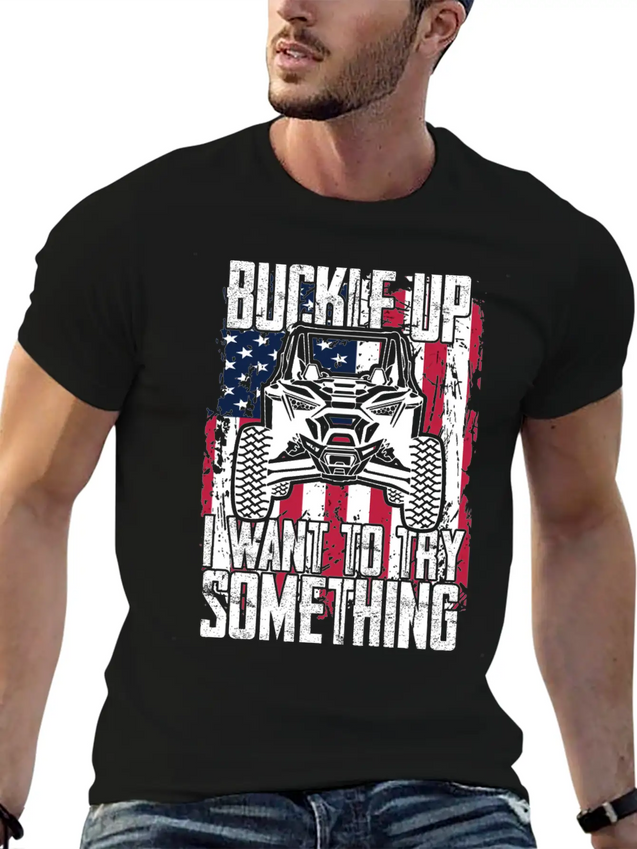 Truck Racer Lifestyle Monster Off Road Racing Gift Lightweight Cotton T-Shirt – Daily Comfort Graphic Shirt
