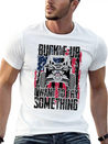 Truck Racer Lifestyle Monster Off Road Racing Gift Lightweight Cotton T-Shirt – Daily Comfort Graphic Shirt