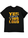 Trumpet Lightweight Cotton T-Shirt – Daily Comfort Graphic Shirt