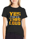 Trumpet Lightweight Cotton T-Shirt – Daily Comfort Graphic Shirt