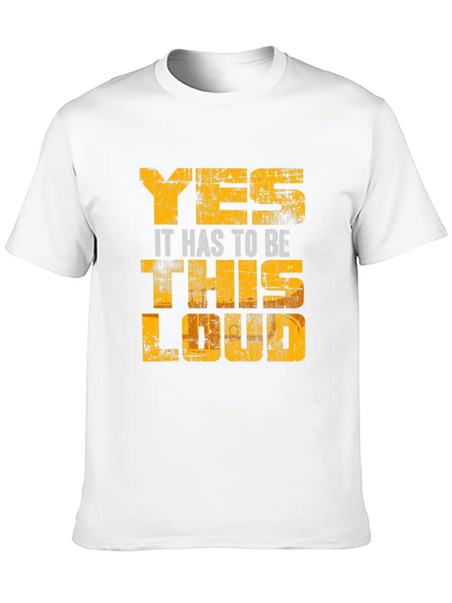 Trumpet Lightweight Cotton T-Shirt – Daily Comfort Graphic Shirt